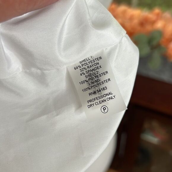 Calvin Klein Sleeveless Circle Lace Popover Sheath - Picture 13 of 13